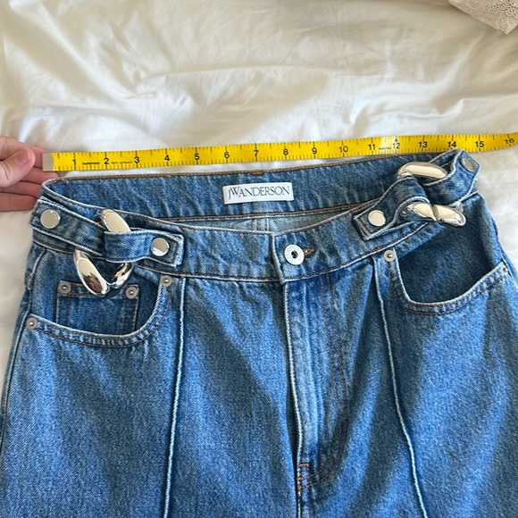 J.W. Anderson Chain Link Slim Fit Jeans - Picture 9 of 17
